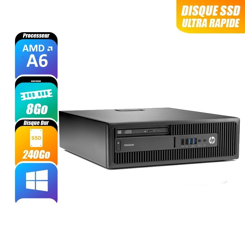 DESKTOP HP ELITEDESK 705 G3 reconditionne