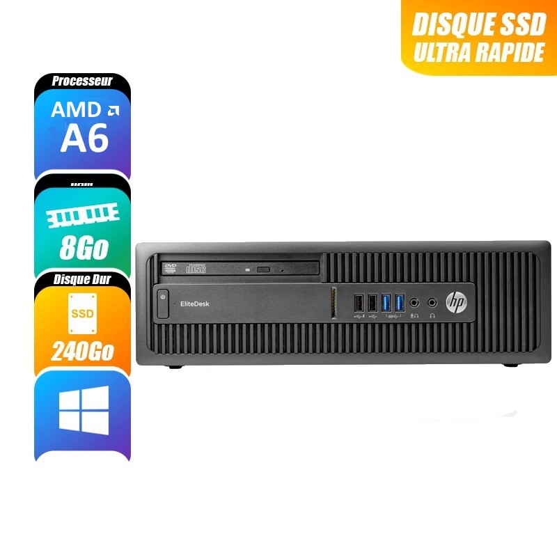 DESKTOP HP ELITEDESK 705 G3 reconditionne