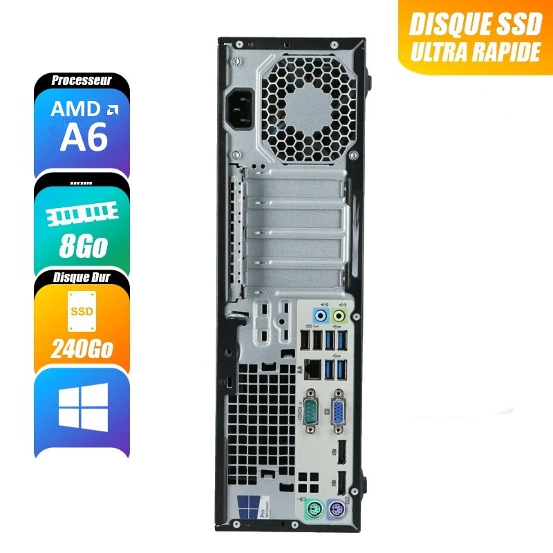 DESKTOP HP ELITEDESK 705 G3 reconditionne